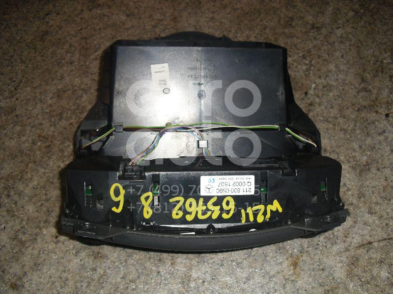 Блок управления климатической установкой для Mercedes Benz W211 E-Klasse 2002-2009 - Фото №1