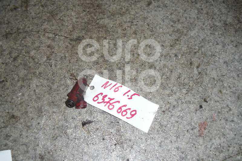 Форсунка инжекторная электрическая для Nissan Almera N16 2000-2006;Primera WP11E 1998-2001;Primera P11E 1996-2002;Almera Tino 2000-2006;Primera P12E 2002-2007 - Фото №1