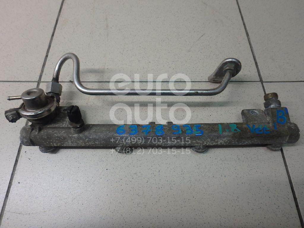 Рейка топливная (рампа) для Opel,Daewoo,Chevrolet Vectra B 1995-1999;Leganza 1997-2003;Astra F 1991-1998;Astra G 1998-2005;Omega B 1994-2003;Vectra A 1988-1995;Sintra 1996-1999;Frontera B 1998-2004;Zafira A (F75) 1999-2005;Vectra B 1999-2002;Rezzo 2005-2010 - Фото №1