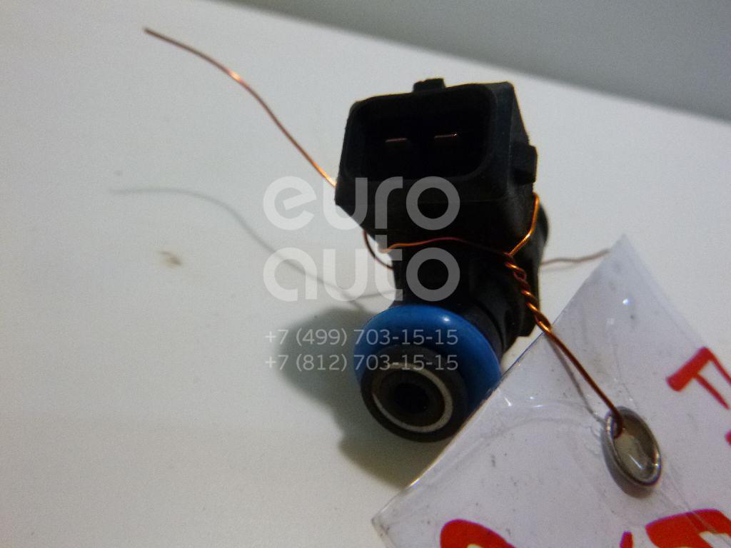Форсунка инжекторная электрическая для Renault Fluence 2010>;Megane II 2003-2009;Scenic II 2003-2009;Laguna II 2001-2008;Modus 2004-2012;Megane III 2009-2016;Scenic III 2009-2015 - Фото №1