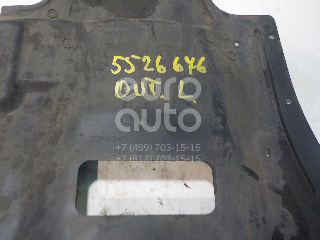 Пыльник двигателя боковой левый для Mitsubishi Outlander (CU) 2001-2008 - Фото №1
