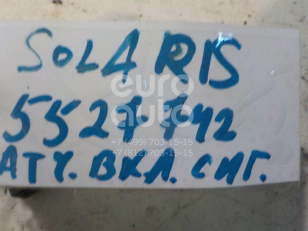 Датчик включения стопсигнала для Hyundai,Kia Solaris/Accent IV 2010>;Sonata VI 2010-2014;Elantra 2011-2016;RIO 2011>;Picanto 2011>;i30 2012>;i40 2011>;Veloster 2011>;Ceed 2012>;Quoris 2012>;Santa Fe (DM) 2012>;Grandeur (V) 2011> - Фото №1