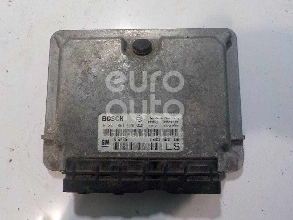 Блок управления двигателем для Opel Astra G 1998-2005 - Фото №1