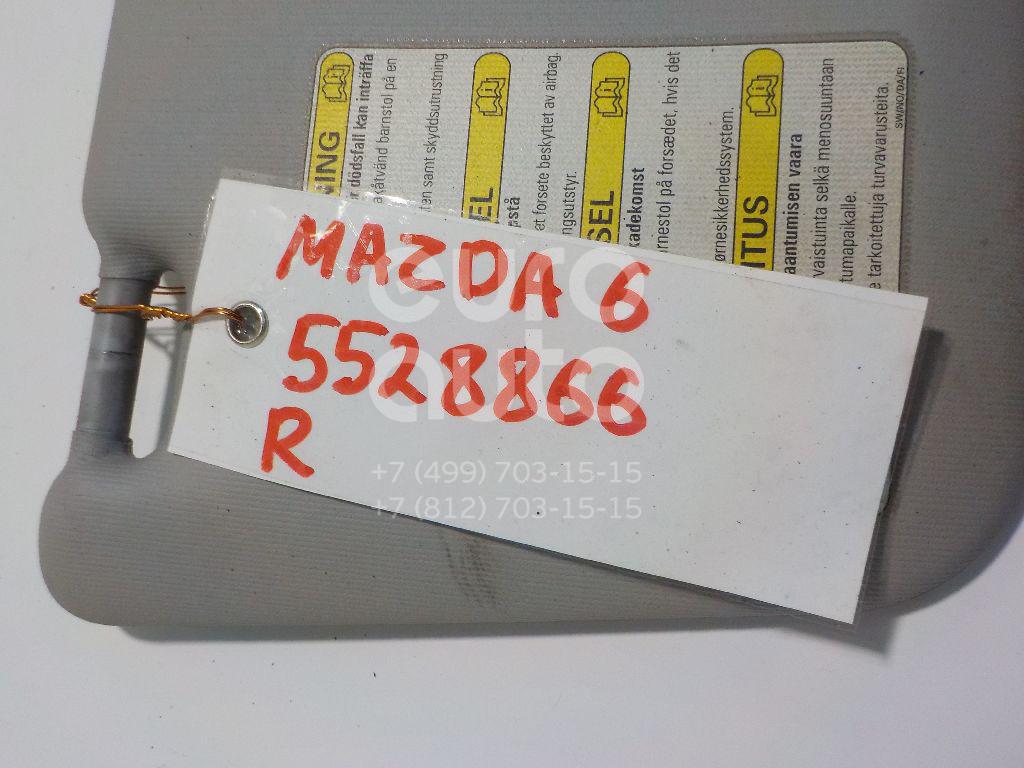 Козырек солнцезащитный (внутри) для Mazda Mazda 6 (GG) 2002-2007 - Фото №1