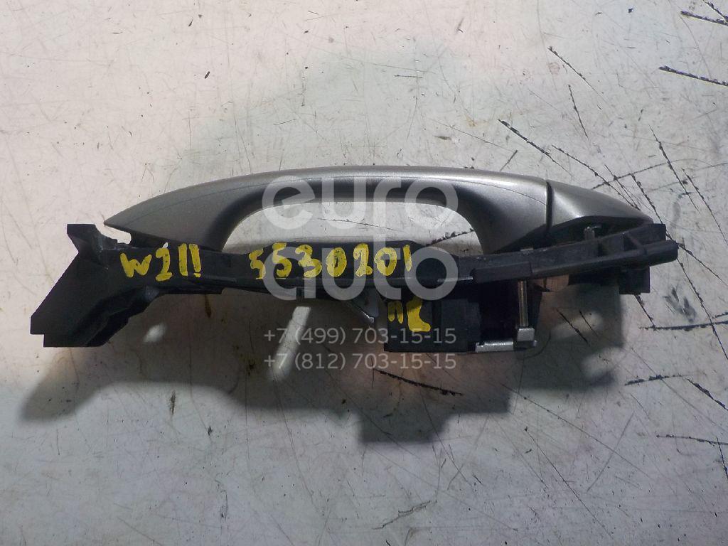 Ручка двери передней наружная левая для Mercedes Benz W211 E-Klasse 2002-2009;W203 2000-2006;C209 CLK coupe 2002-2010 - Фото №1