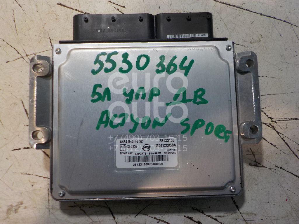 Блок управления двигателем для Ssang Yong Actyon Sport 2006-2012 - Фото №1