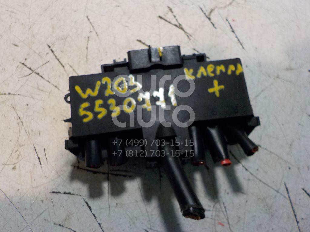 Клемма аккумулятора плюс для Mercedes Benz W203 2000-2006;C209 CLK coupe 2002-2010;R171 SLK 2004-2011 - Фото №1