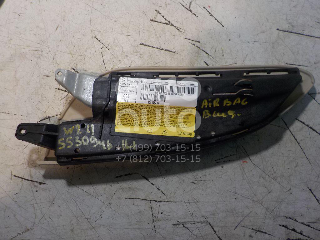 Подушка безопасности боковая (в сиденье) для Mercedes Benz W211 E-Klasse 2002-2009 - Фото №1