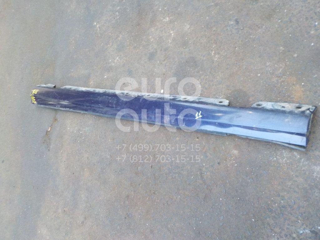 Накладка на порог (наружная) для Mercedes Benz W203 2000-2006 - Фото №1