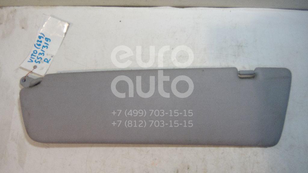 Козырек солнцезащитный (внутри) для Mercedes Benz Vito/Viano-(639) 2003-2014;VANEO W414 2001-2006 - Фото №1
