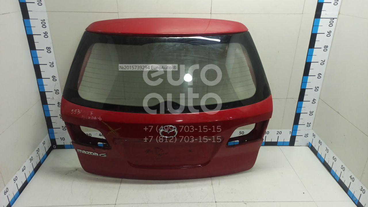 Дверь багажника со стеклом для Mazda Mazda 6 (GG) 2002-2007 - Фото №1