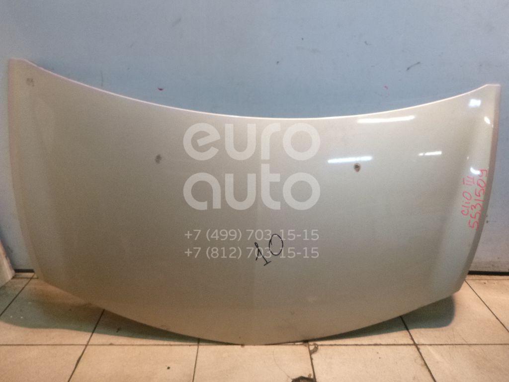 Капот для Renault Clio III 2005-2012 - Фото №1