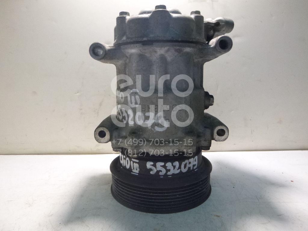 Компрессор системы кондиционирования для Renault,Nissan Clio III 2005-2012;Kangoo 2003-2008;Megane II 2002-2009;Note (E11) 2006-2013;Micra (K12E) 2002-2010;Clio II/Symbol 1998-2008;Modus 2004-2012 - Фото №1