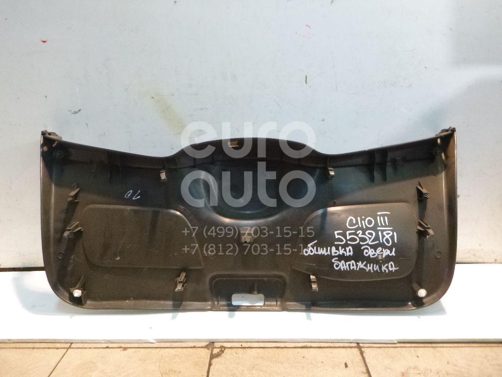 Обшивка двери багажника для Renault Clio III 2005-2012 - Фото №1