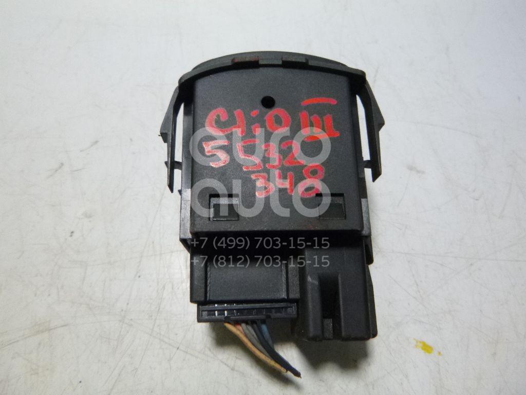 Кнопка корректора фар для Renault Clio III 2005-2012;Megane II 2002-2009 - Фото №1