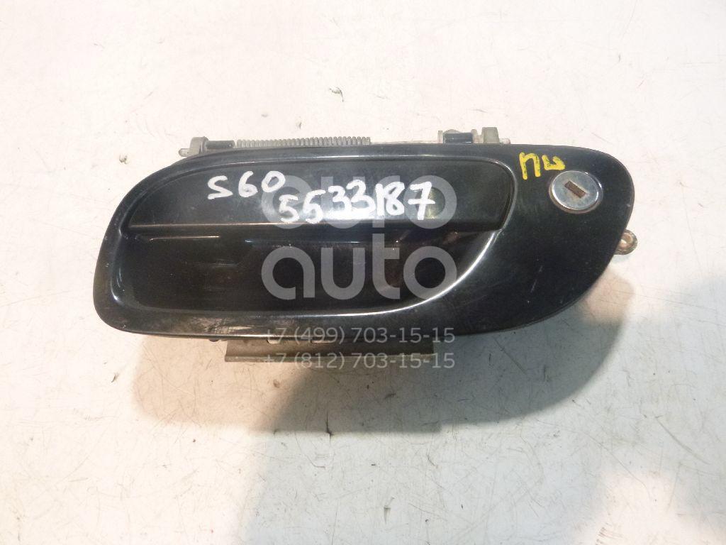 Ручка двери наружная левая для Volvo S60 2000-2009;V70 2001-2006;XC70 Cross Country 2000-2006;S80 1998-2006 - Фото №1