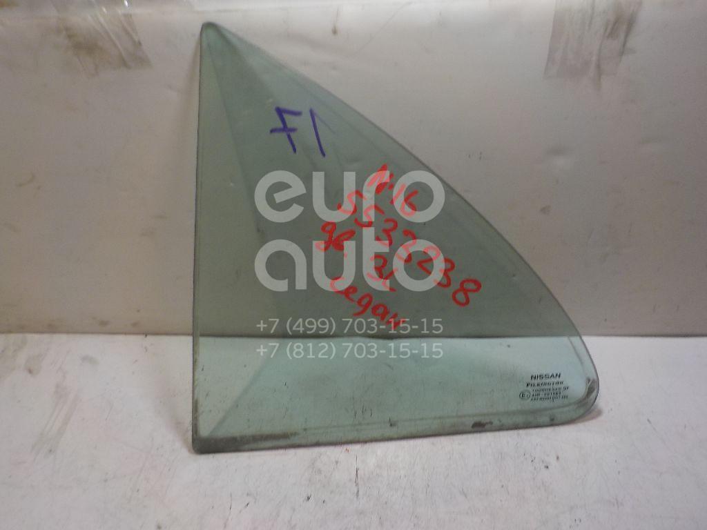 Стекло двери задней левой (форточка) для Nissan Almera N16 2000-2006 - Фото №1