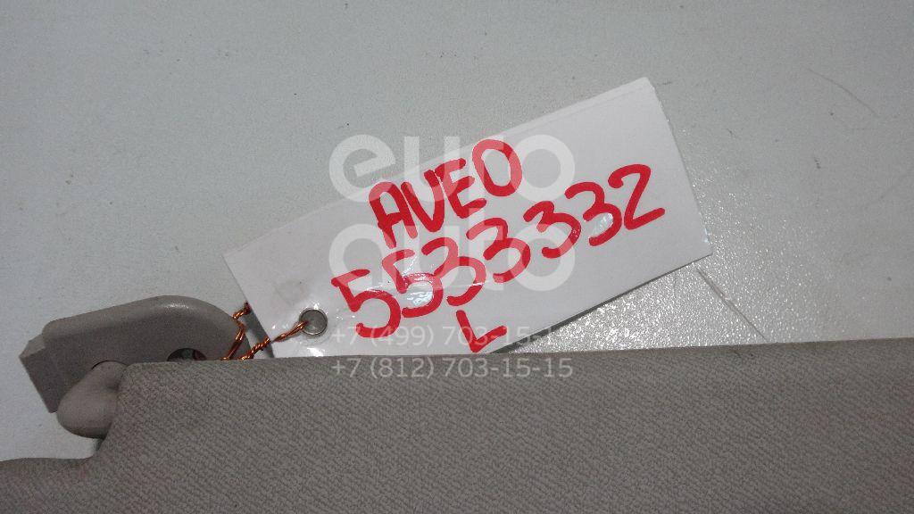 Козырек солнцезащитный (внутри) для Chevrolet Aveo (T250) 2005-2011;Aveo (T200) 2003-2008 - Фото №1