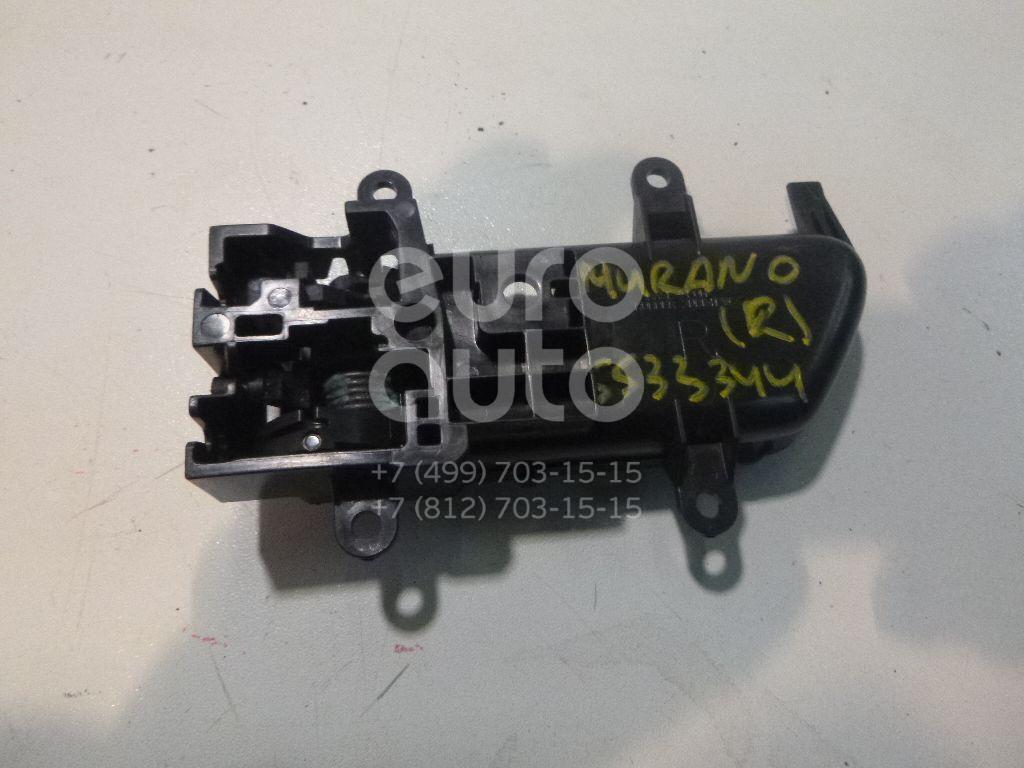 Ручка двери внутренняя правая для Nissan,Infiniti Murano (Z50) 2004-2008;FX (S50) 2003-2007 - Фото №1