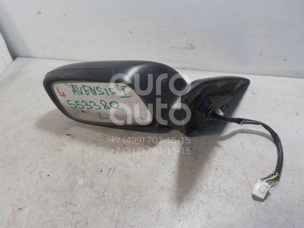 Зеркало левое электрическое для Toyota Avensis I 1997-2003 - Фото №1
