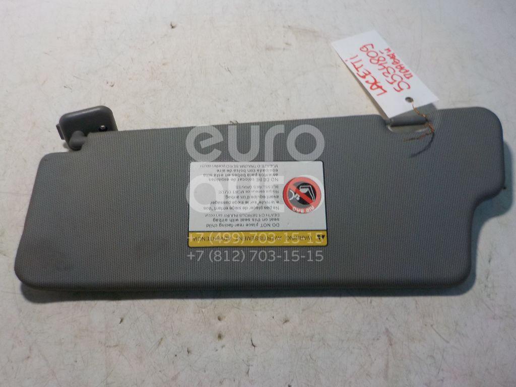 Козырек солнцезащитный (внутри) для Chevrolet Lacetti 2003-2013 - Фото №1