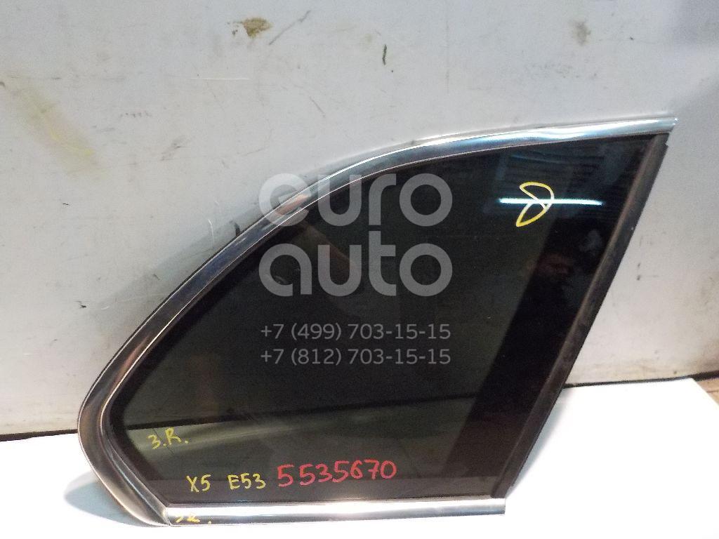 Стекло кузовное глухое правое для BMW X5 E53 2000-2007 - Фото №1