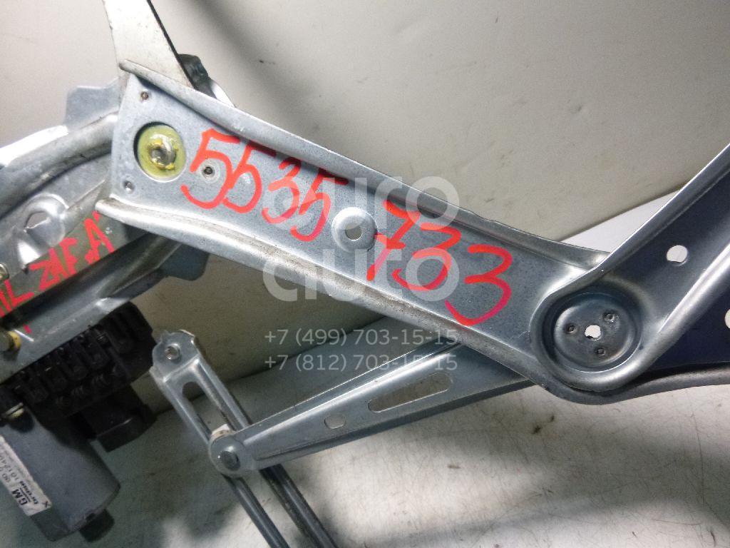 Стеклоподъемник электр. передний левый для Opel Zafira A (F75) 1999-2005;Astra G 1998-2005 - Фото №1