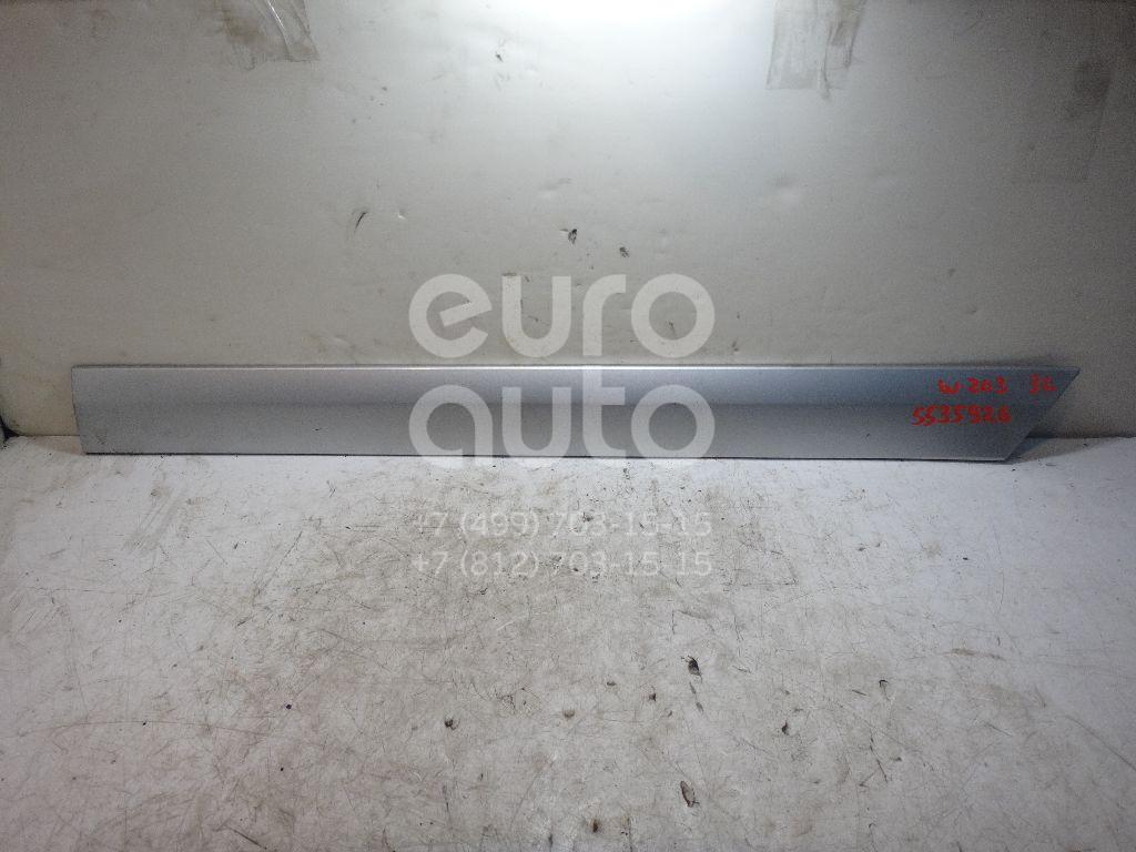 Молдинг задней левой двери для Mercedes Benz W203 2000-2006 - Фото №1