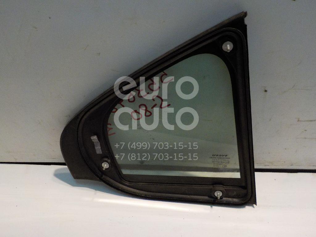 Стекло двери задней левой (форточка) для Volvo S80 2006-2016 - Фото №1