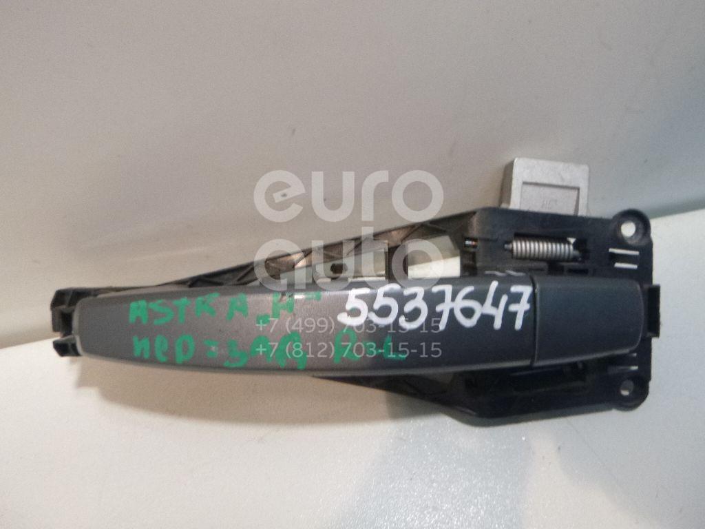 Ручка двери наружная для Opel Astra H / Family 2004-2015;Tigra TwinTop 2004-2009;Zafira B 2005-2012 - Фото №1