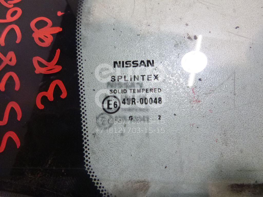 Стекло двери задней правой (форточка) для Nissan Primera P12E 2002-2007 - Фото №1