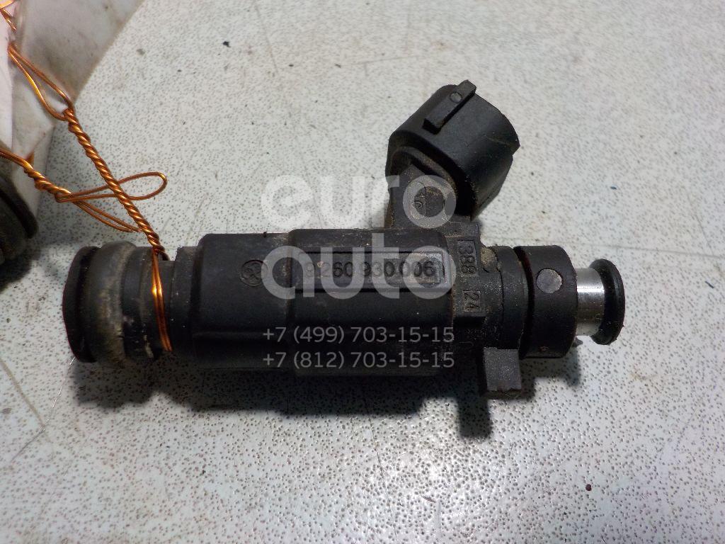Форсунка инжекторная электрическая для Hyundai,Kia Getz 2002-2010;Coupe (RD) 1996-2002;Elantra 2000-2005;Matrix 2001-2010;Coupe (GK) 2002-2009;Cerato 2004-2008;Accent II (+ТАГАЗ) 2000-2012 - Фото №1