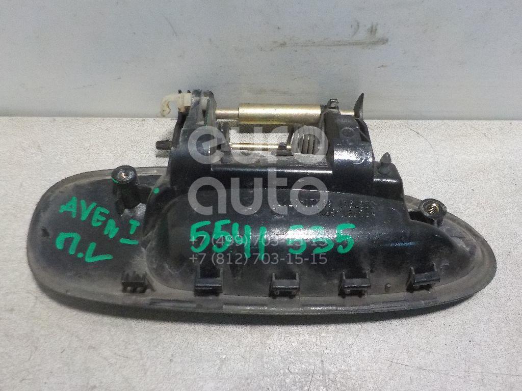 Ручка двери передней наружная левая для Toyota Avensis I 1997-2003 - Фото №1