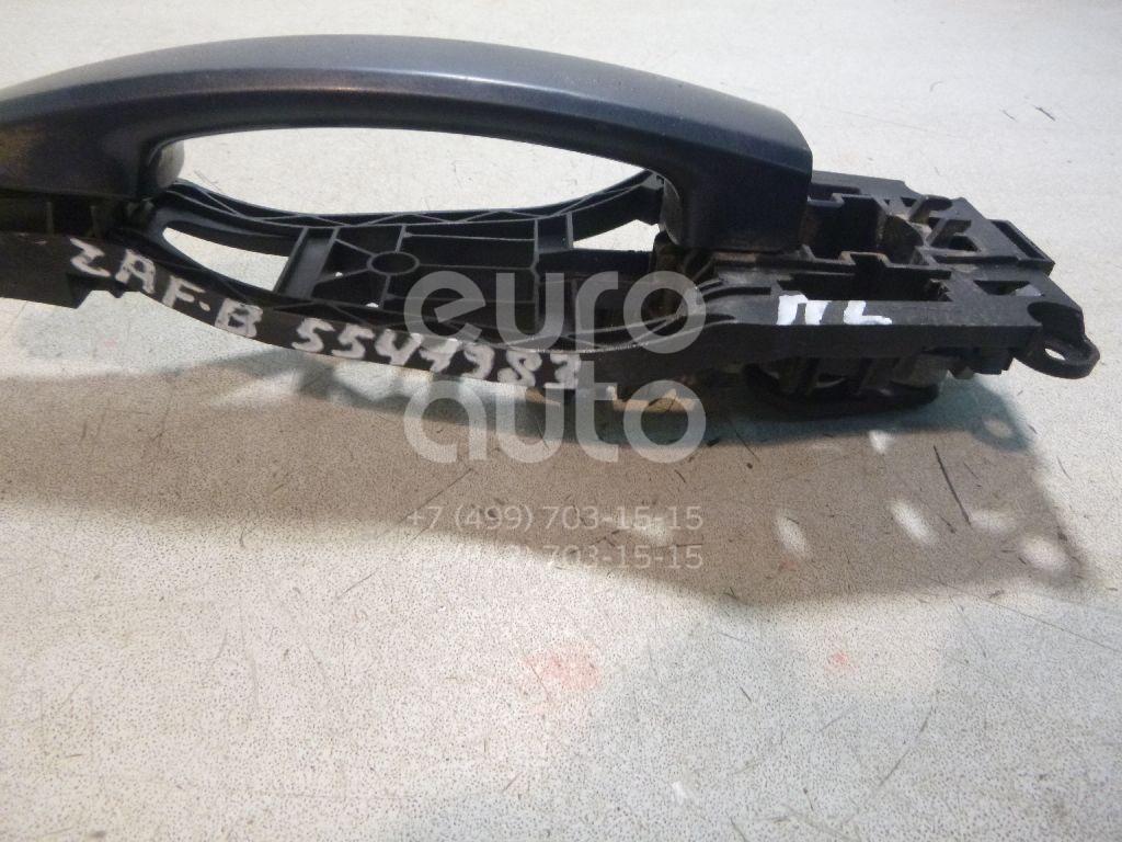 Ручка двери передней наружная левая для Opel Zafira B 2005-2012 - Фото №1