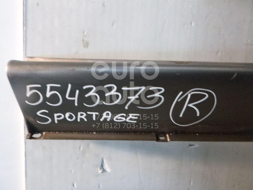 Накладка на порог (наружная) для Kia Sportage 1994-2006 - Фото №1