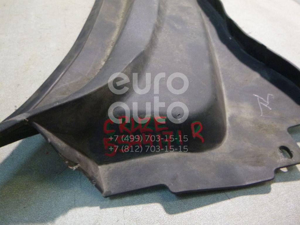 Решетка стеклооч. (планка под лобовое стекло) для Chevrolet Cruze 2009-2016 - Фото №1