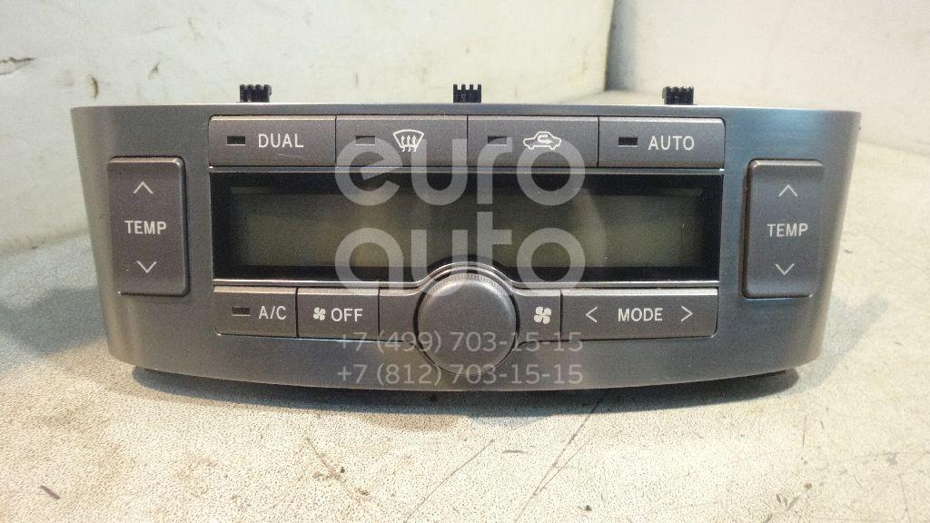 Блок управления климатической установкой для Toyota Avensis II 2003-2008 - Фото №1