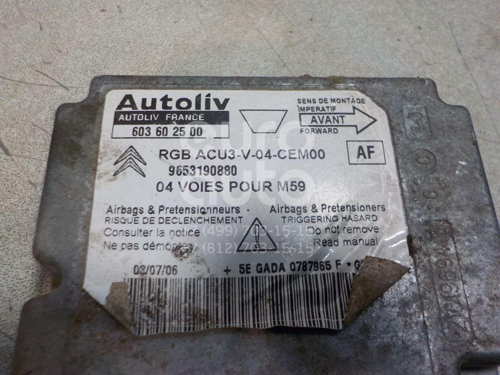 Блок управления AIR BAG для Peugeot,Citroen Partner (M59) 2002-2012;Berlingo(FIRST) (M59) 2002-2012 - Фото №1