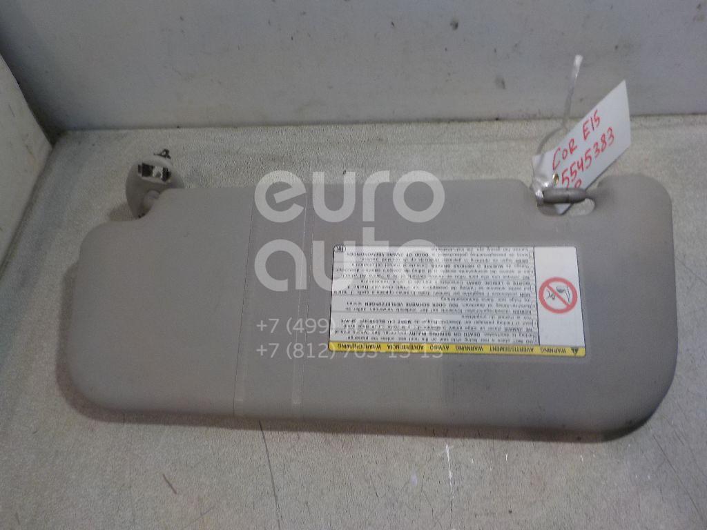 Козырек солнцезащитный (внутри) для Toyota Corolla E15 2006-2013;Auris (E15) 2006-2012 - Фото №1