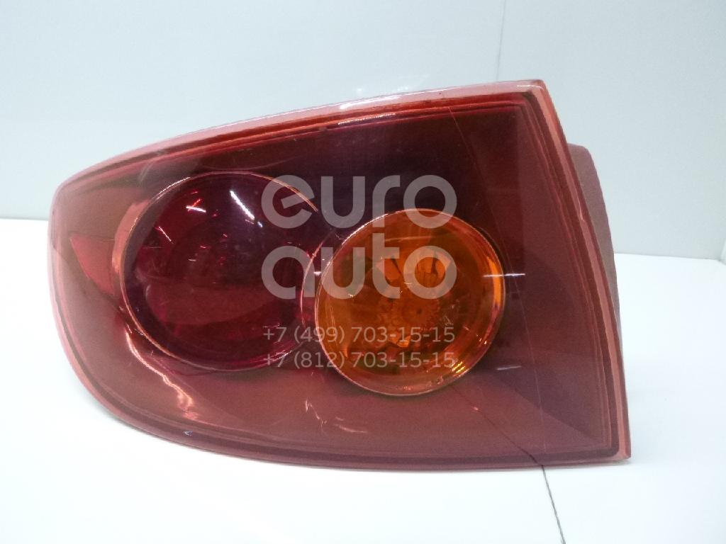 Фонарь задний наружный левый для Mazda Mazda 3 (BK) 2002-2009 - Фото №1