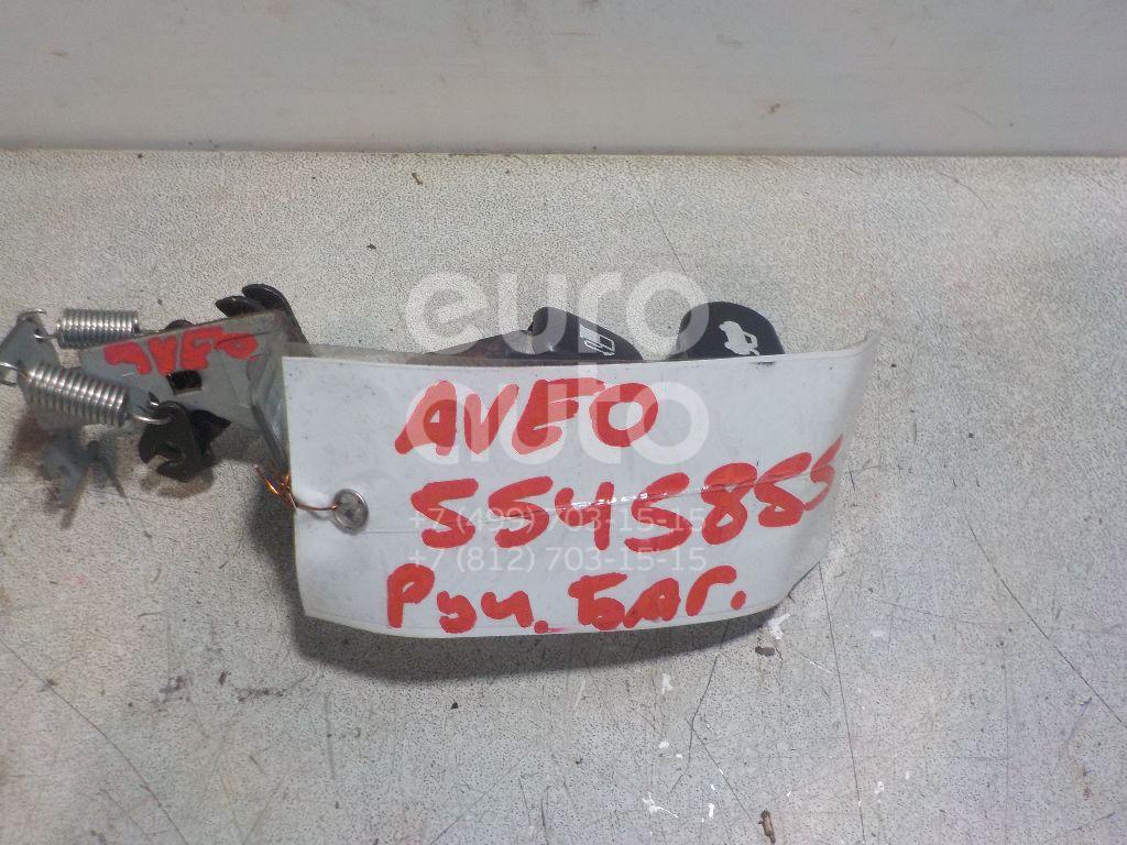 Ручка открывания багажника для Chevrolet Aveo (T250) 2005-2011;Aveo (T200) 2003-2008 - Фото №1