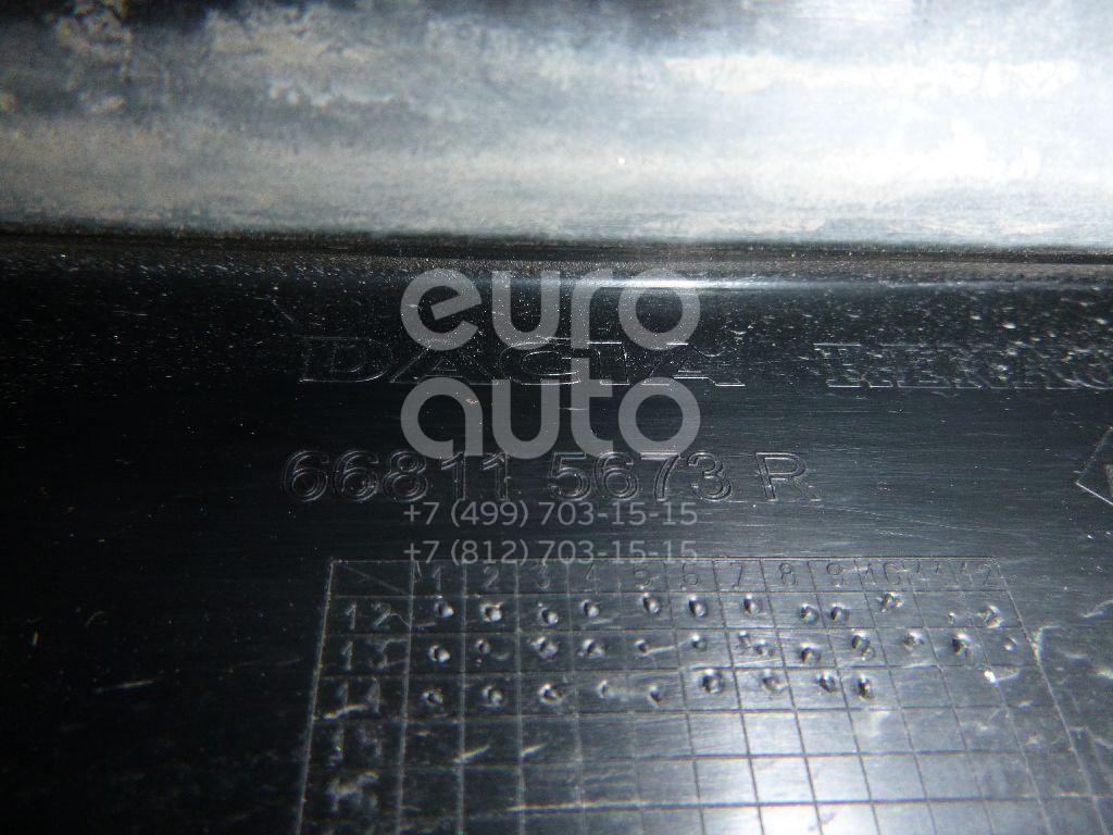 Решетка стеклооч. (планка под лобовое стекло) для Renault Logan II 2014>;Sandero 2014> - Фото №1