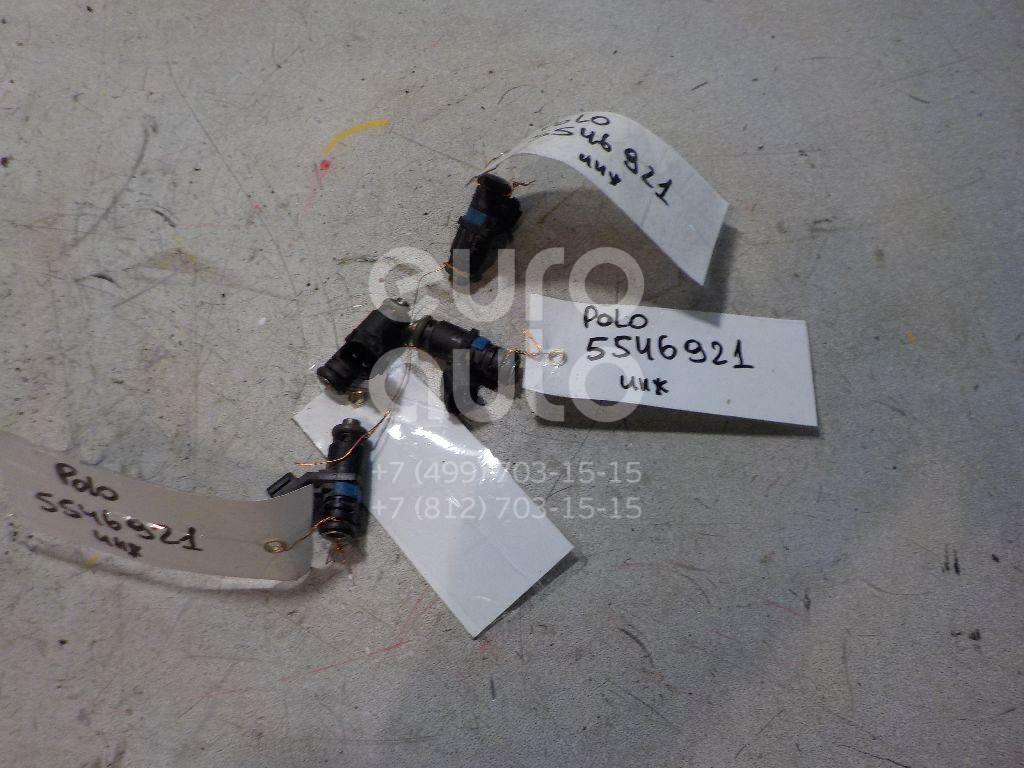 Форсунка инжекторная электрическая для VW,Skoda Polo (Sed RUS) 2011>;Rapid 2013> - Фото №1