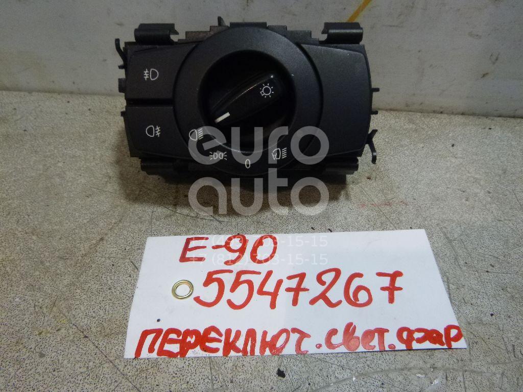 Переключатель света фар для BMW 3-серия E90/E91 2005-2012;1-серия E87/E81 2004-2011;X1 E84 2009-2015;1-серия E82/E88 2007-2013 - Фото №1