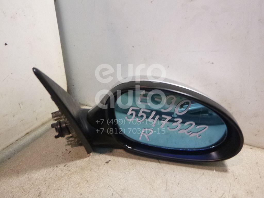 Зеркало правое электрическое для BMW 3-серия E90/E91 2005-2012 - Фото №1