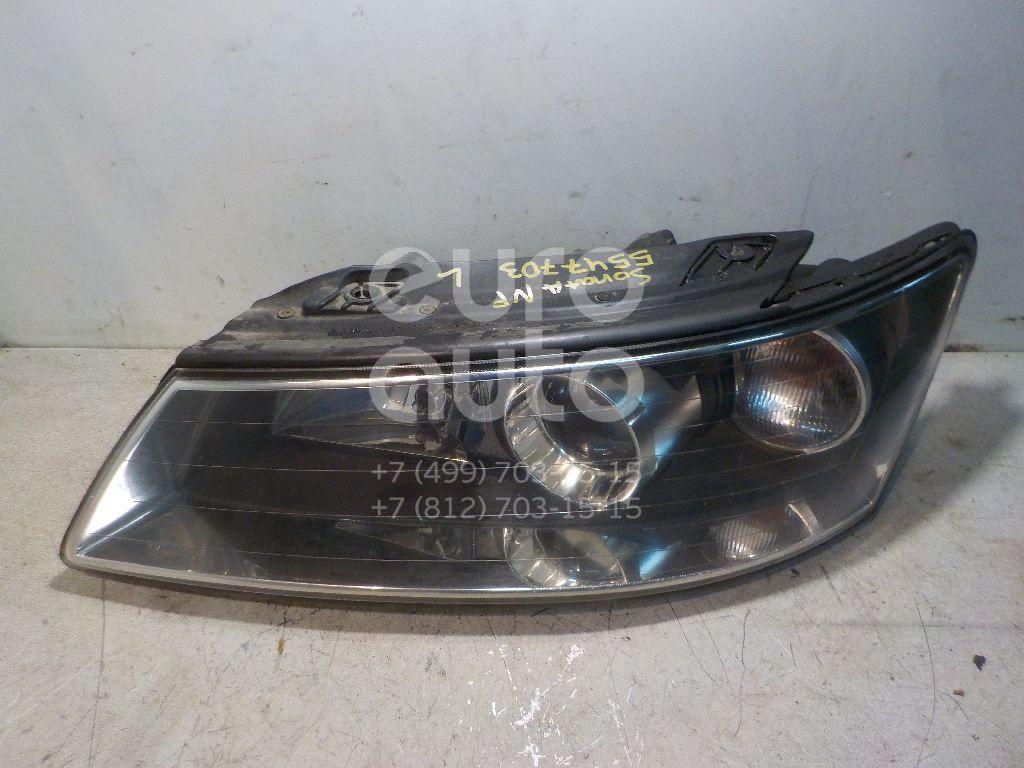 Фара левая для Hyundai Sonata V (NF) 2005-2010 - Фото №1