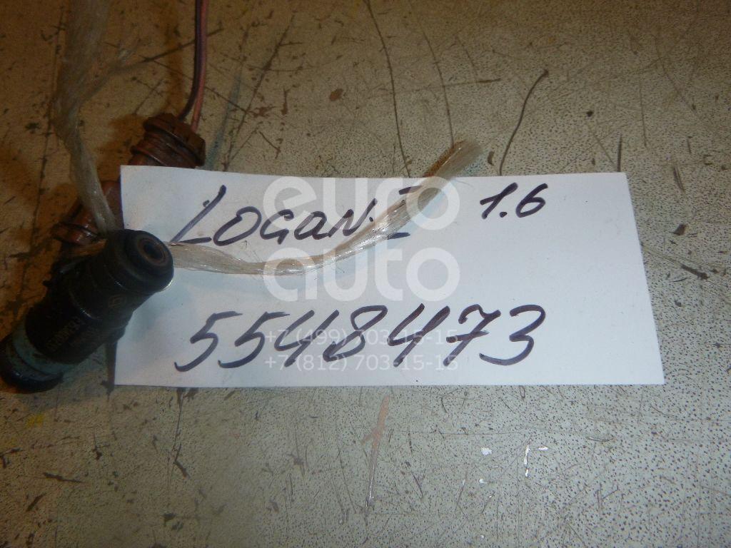 Форсунка инжекторная электрическая для Renault,VAZ Logan II 2014>;Logan 2005-2014;Sandero 2009-2014;Lada Largus 2011>;Duster 2012> - Фото №1