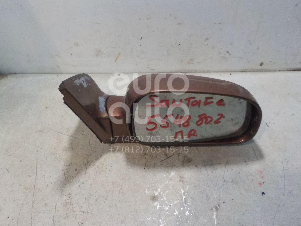 Зеркало правое электрическое для Hyundai Santa Fe (SM)/ Santa Fe Classic 2000-2012 - Фото №1