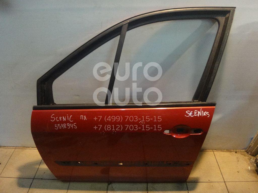 Дверь передняя левая для Renault Scenic 2003-2009 - Фото №1