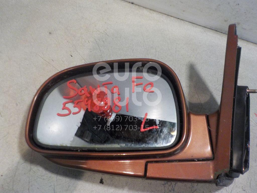 Зеркало левое электрическое для Hyundai Santa Fe (SM)/ Santa Fe Classic 2000-2012 - Фото №1
